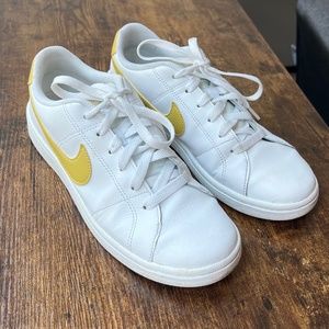 Nike White Sneakers Size 8